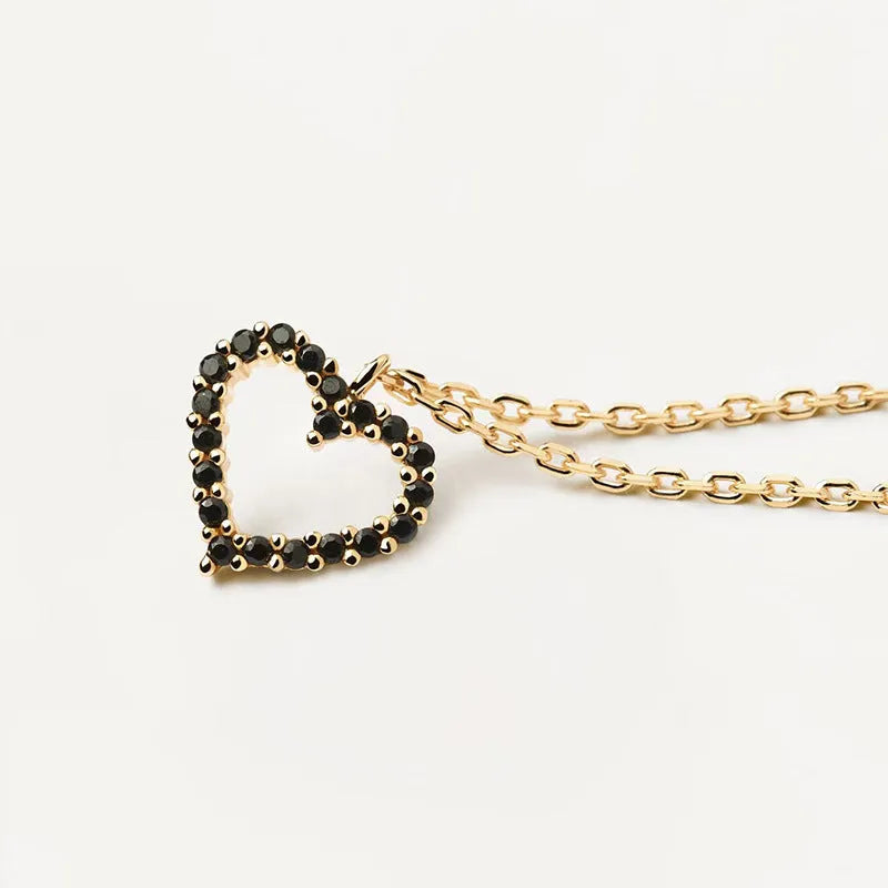 Vv- American Frontier and Old West Collection: Gold Rush Diamond Heart Necklace from Frontier Jewelers Guild - vannveld