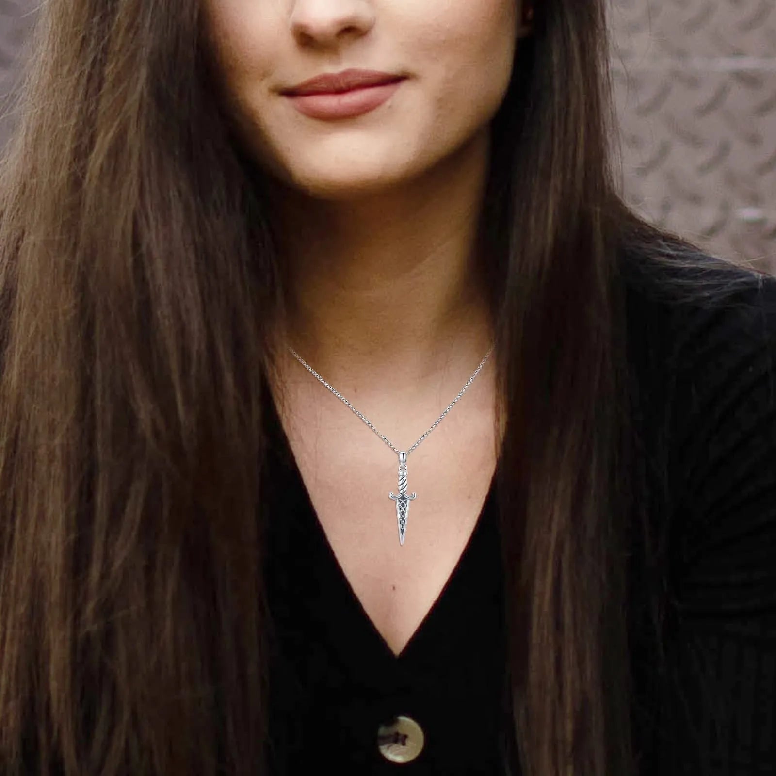 Vv- American Industrial Revolution Collection: Forging Progress Pendant - Silver Necklace - vannveld