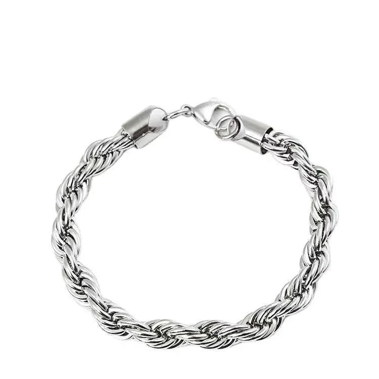 Vv- Birth of The National Anthem Collection: Fort McHenry's Unwavering Spirit Premium Titanium Steel Twist Defence Bracelet - vannveld