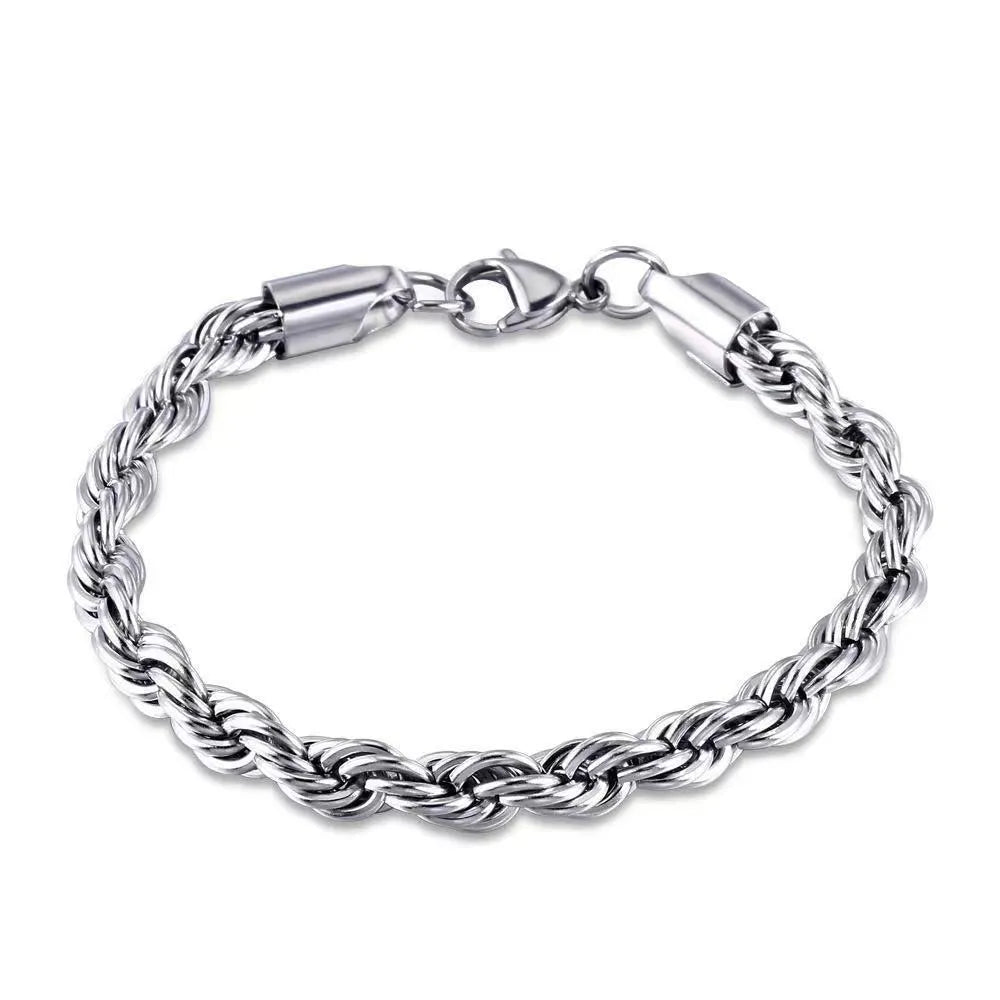 Vv- Birth of The National Anthem Collection: Fort McHenry's Unwavering Spirit Premium Titanium Steel Twist Defence Bracelet - vannveld