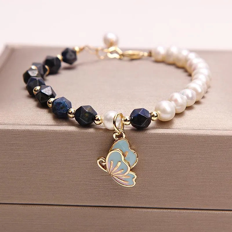 Vv- Immigration to the United States in 1800s: European Heritage Preserved Through Traditional Tigereye Pearl Braided Artistry - vannveld