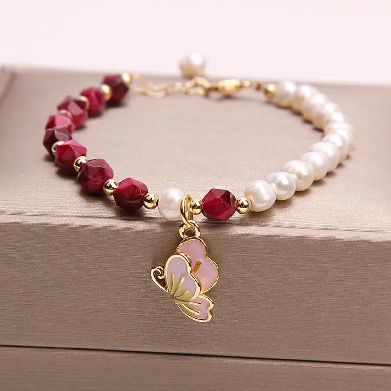 Vv- Immigration to the United States in 1800s: European Heritage Preserved Through Traditional Tigereye Pearl Braided Artistry - vannveld