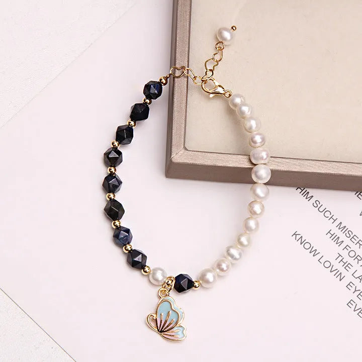 Vv- Immigration to the United States in 1800s: European Heritage Preserved Through Traditional Tigereye Pearl Braided Artistry - vannveld