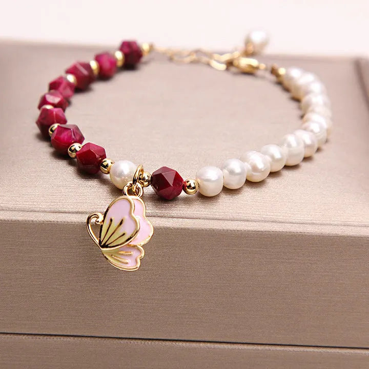 Vv- Immigration to the United States in 1800s: European Heritage Preserved Through Traditional Tigereye Pearl Braided Artistry - vannveld