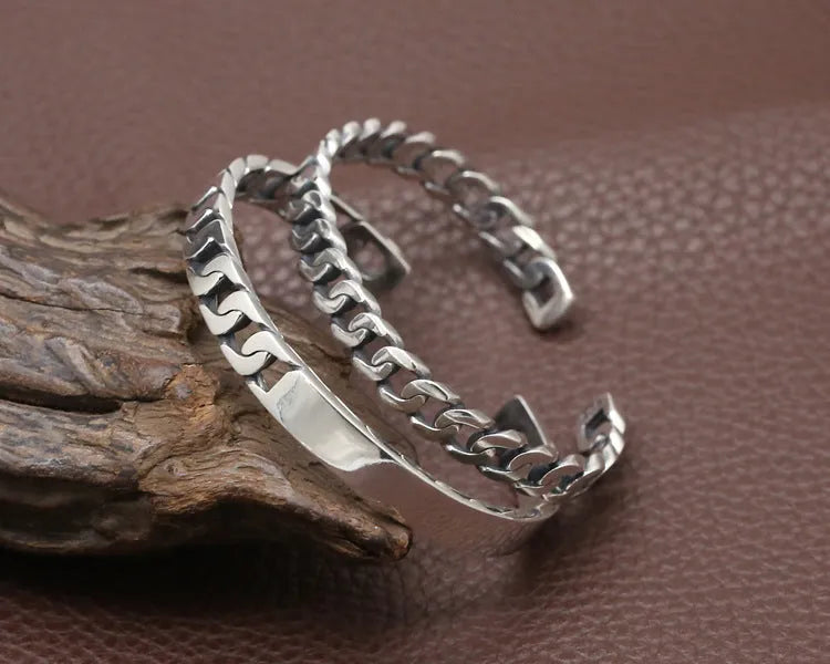 Vv- Immigration to the United States in 1800s: German Craftsmen's Legacy Sterling Silver bracelet, Celebrating Cultural Heritage - vannveld