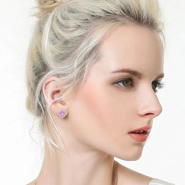 Vv- The American Diamond Collection - Rings -Pioneering Spirit Hearts, Laboratory-Crafted Diamond Studs Echoing Apollo's Innovation - vannveld