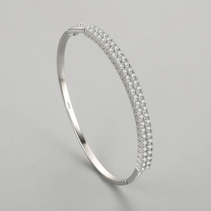 Vv- Union and Emancipation Collection: Forged in Starry Skies, Women's Diamond and Silver Bracelet - vannveld