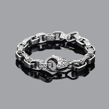 Vv- Union and Emancipation Collection: Freedom's Forge Men's Titanium Steel Bracelet - vannveld