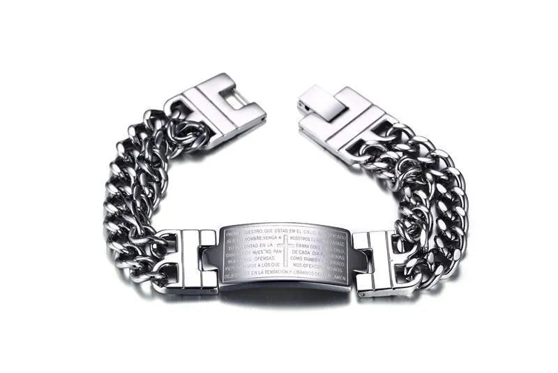 Vv- World War I and II - The Yanks Are Coming - Tribute Collection: Sacred Scripture Combat Cross Bracelet Honoring Battlefield Faith - vannveld
