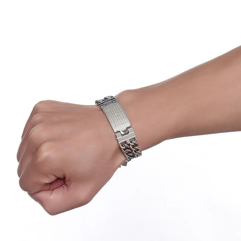 Vv- World War I and II - The Yanks Are Coming - Tribute Collection: Sacred Scripture Combat Cross Bracelet Honoring Battlefield Faith - vannveld