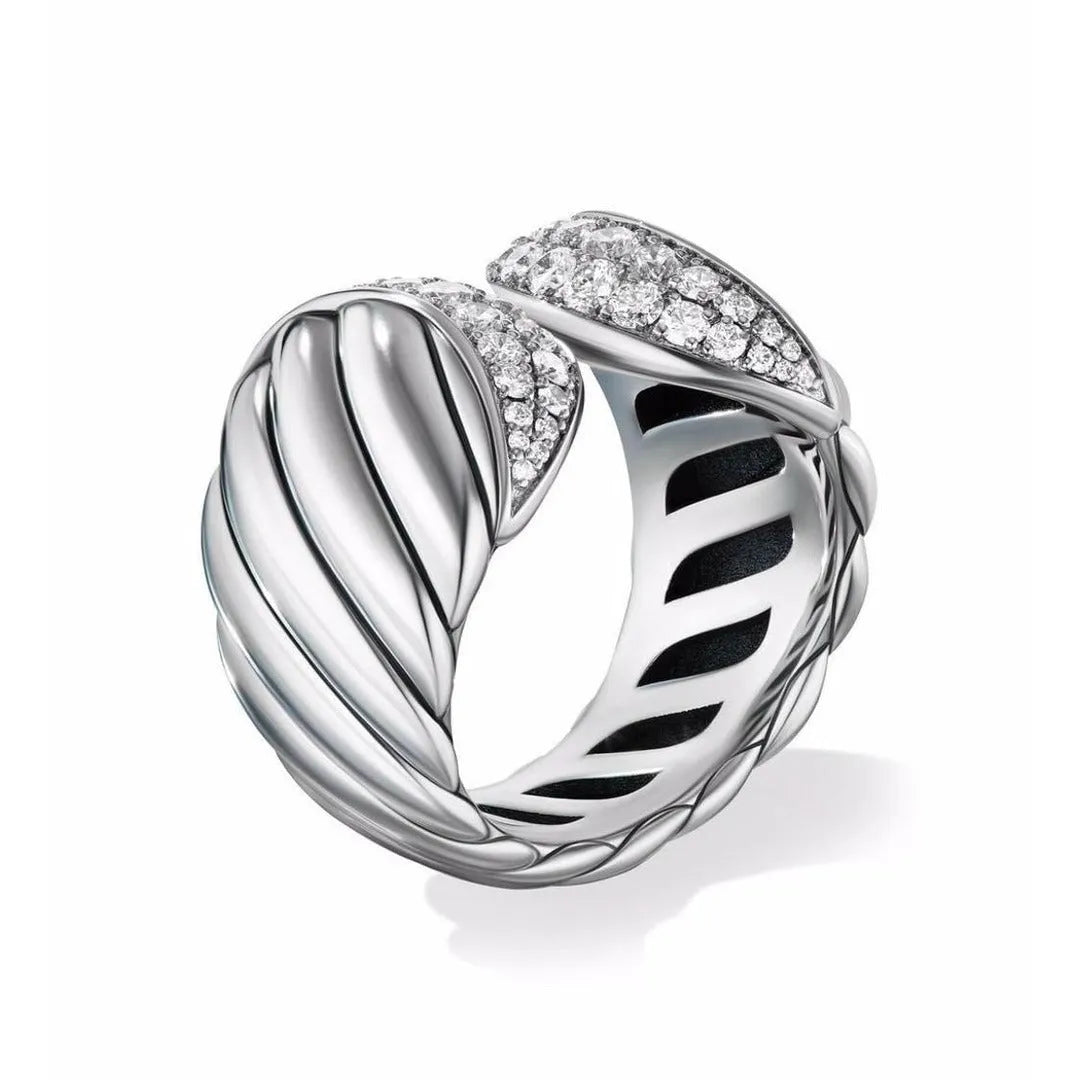 Vv- American Dream Collection: Native Spirit Double-Headed Snake Sterling Silver Ring, Embracing Ancient Wisdom - vannveld