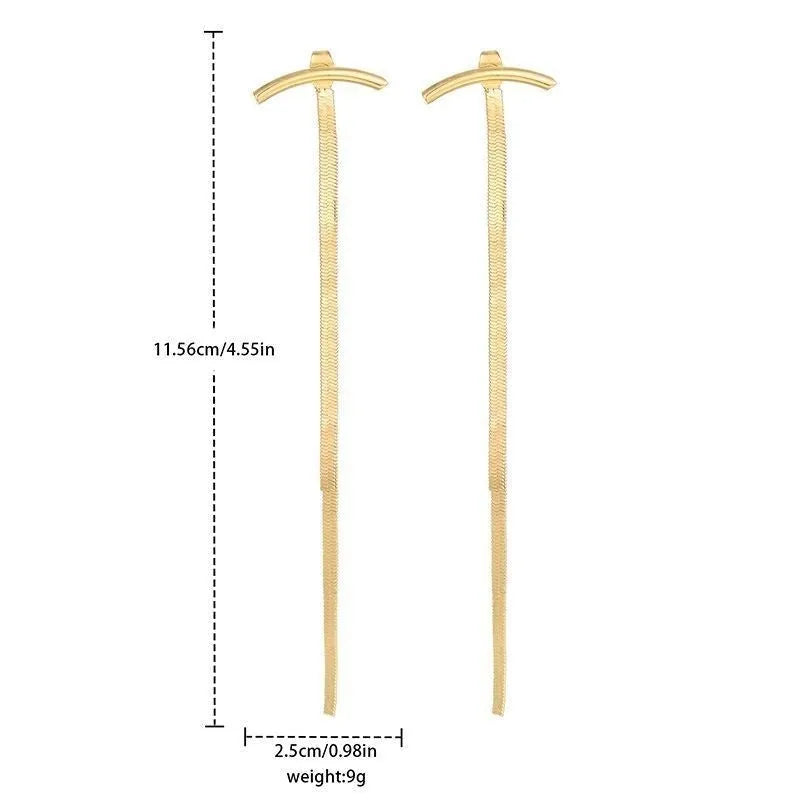 Vv- American Foundations Collection: Liberty's Echo Tassel Earrings - Chic Rebellion, Timeless Elegance - vannveld