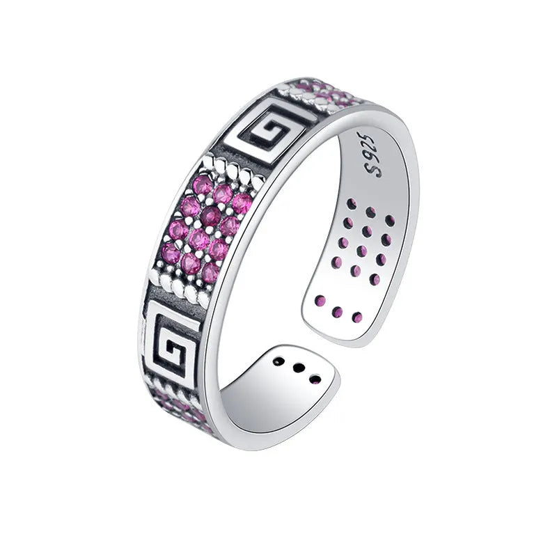 Vv- American Foundations Collection: Liberty's Valor Sterling Silver Ring - vannveld