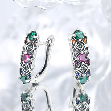 Vv- American Foundations Collection: Liberty's Whisper Earrings - A Testament to Freedom's Dawn - vannveld