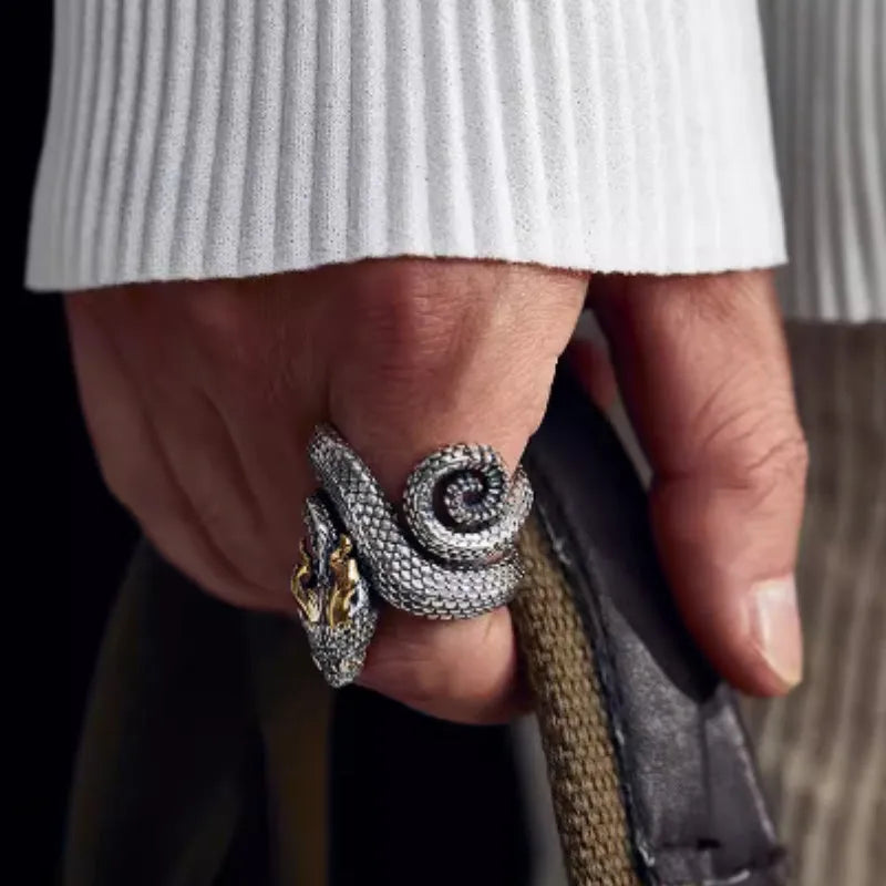 Vv- American Foundations Collection: Modern American Pioneer Ring. God Said: Make Man to Rule Over Every Crawling Creature - vannveld