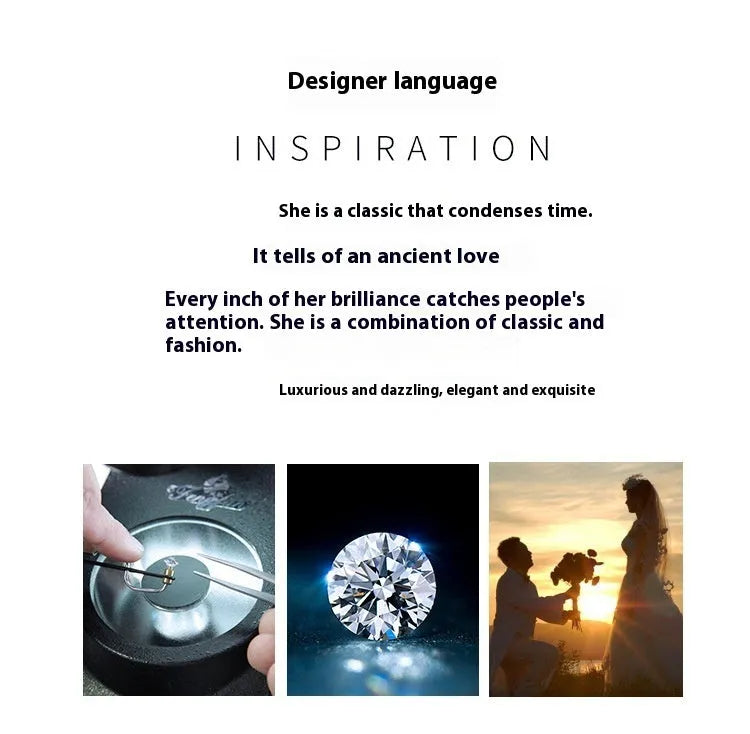 Vv- American Foundations Collection: Moissanite-Diamond Bracelet. Liberty's Starry Sky S925 Sterling Silver Revolution Bracelet - vannveld