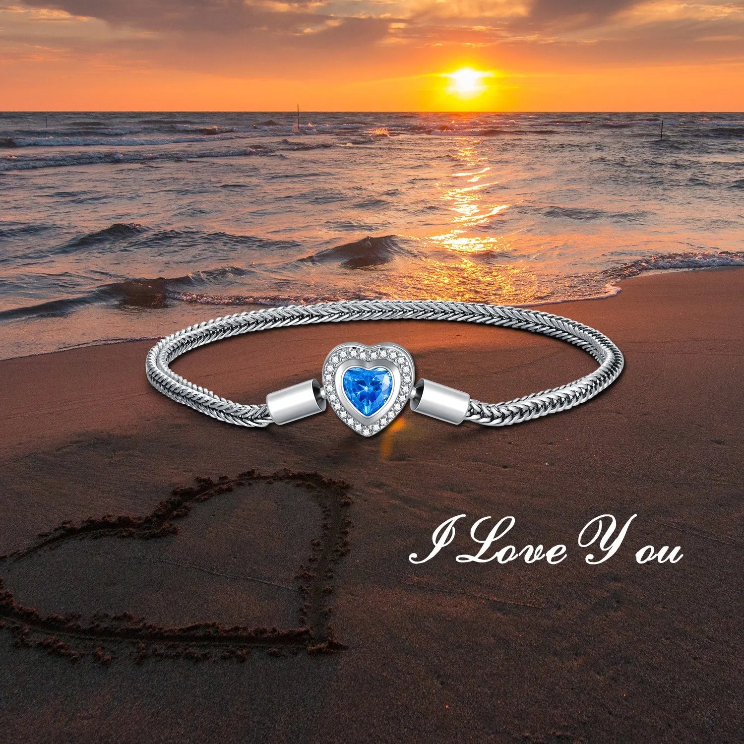 Vv- American Foundations Collection: Revolutionary Spirit Bracelet - Sterling Silver Liberty Heart - vannveld