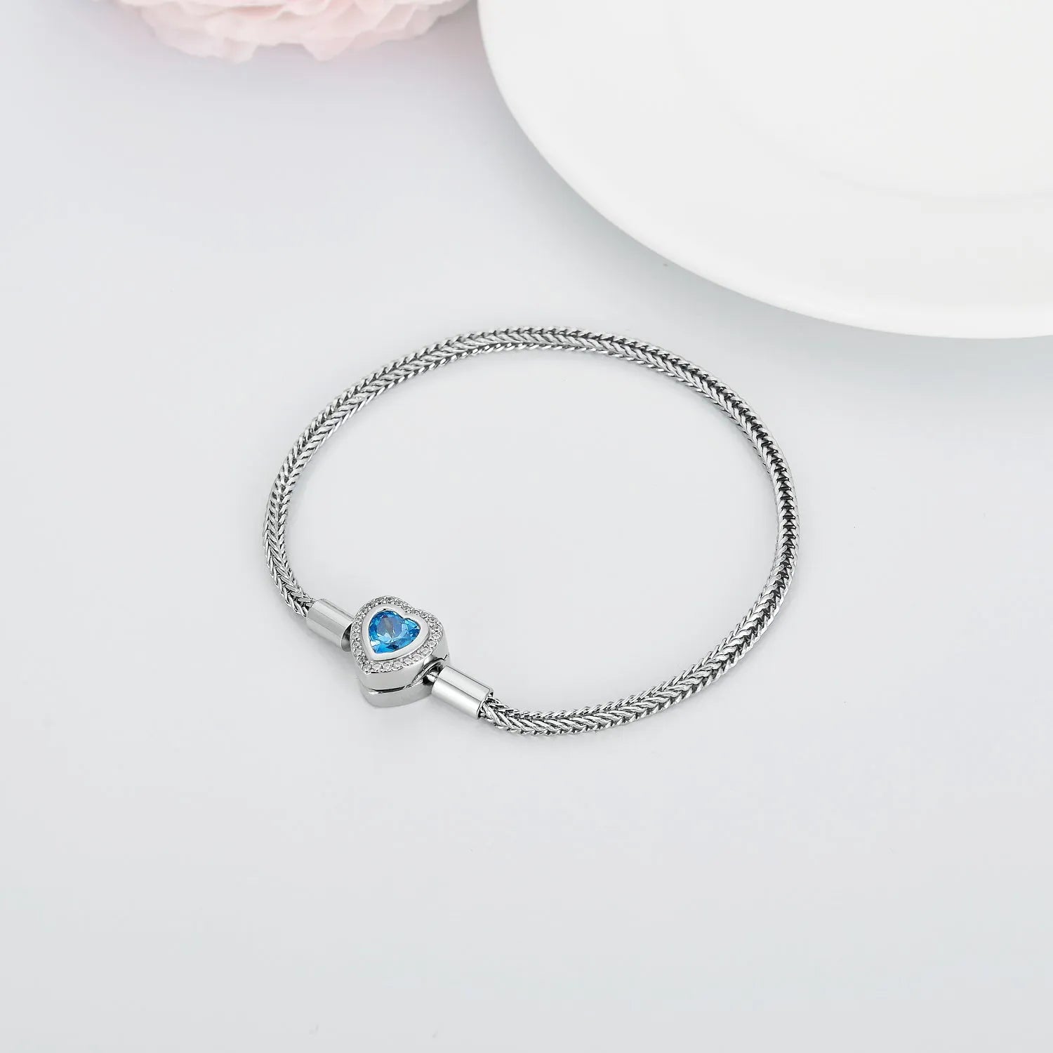 Vv- American Foundations Collection: Revolutionary Spirit Bracelet - Sterling Silver Liberty Heart - vannveld