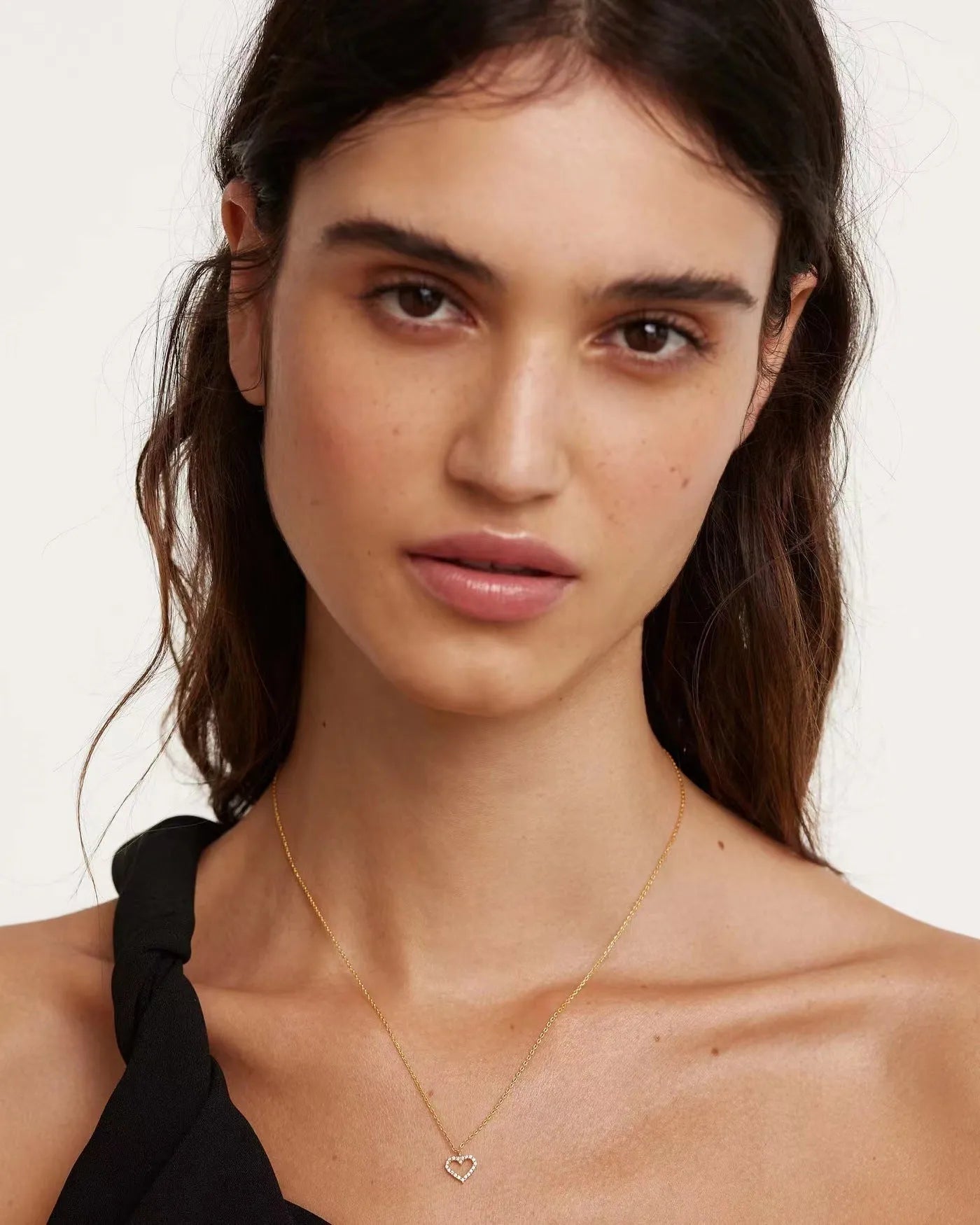 Vv- American Frontier and Old West Collection: Gold Rush Diamond Heart Necklace from Frontier Jewelers Guild - vannveld