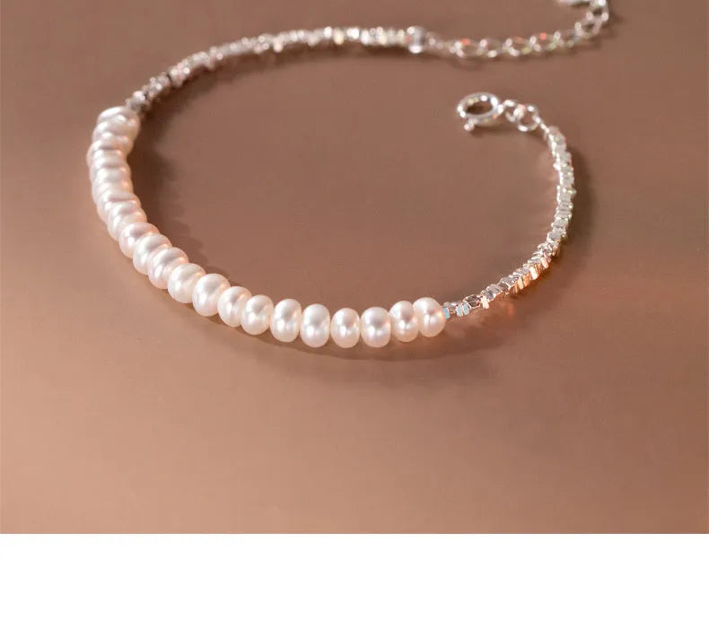 Vv- American Frontier and Old West Collection: Victorian Parlor Society Pearl Necklace French Elegance - vannveld