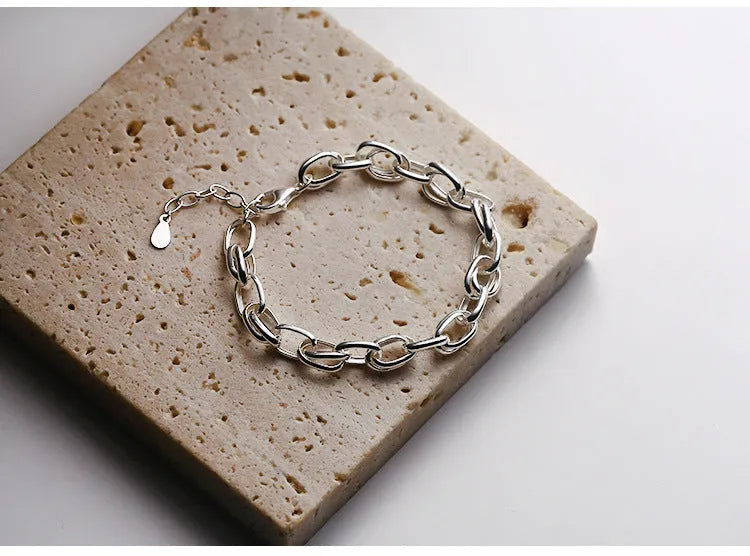 Vv- Birth of The National Anthem Collection: Fort McHenry's Enduring Spirit S925 Sterling Silver Chain Bracelet - vannveld