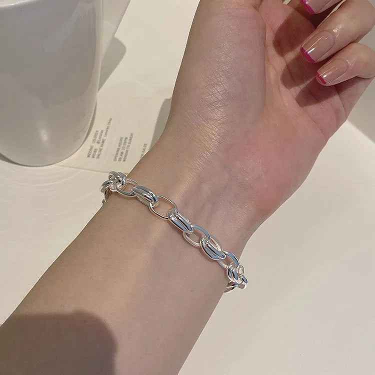Vv- Birth of The National Anthem Collection: Fort McHenry's Enduring Spirit S925 Sterling Silver Chain Bracelet - vannveld