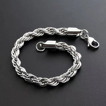 Vv- Birth of The National Anthem Collection: Fort McHenry's Unwavering Spirit Premium Titanium Steel Twist Defence Bracelet - vannveld