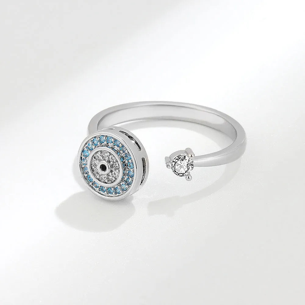 Vv- Birth of The National Anthem Collection: Fort McHenry's Unwavering Spirit S925 Sterling Silver Spinning Ring - vannveld