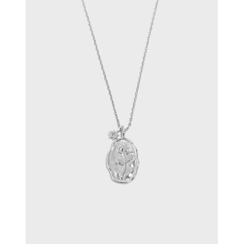 Vv- Birth of The National Anthem Collection: Victorious Dawn Geometric Rose Pendant - vannveld