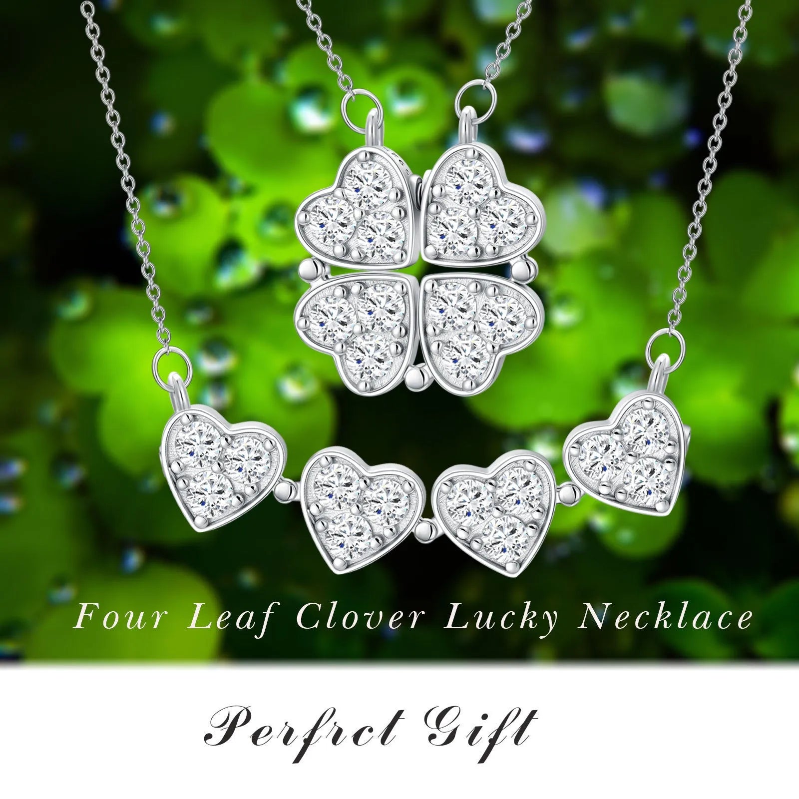 Vv- Founding Fathers Collection: Liberty's Heartbeat - Clover Charm Necklace Echoing Revolutionary Spirit - vannveld