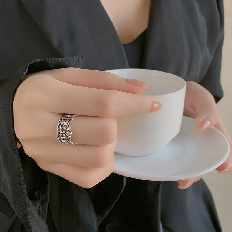 Vv- Founding Fathers Collection: Majestic Sterling Silver Ring - Embody the Spirit of Liberty - vannveld