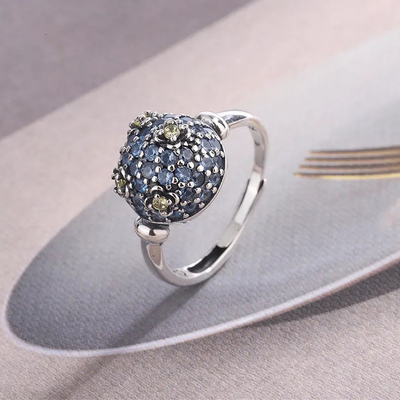 Vv- Founding Fathers Collection: Timeless Liberty's Gleam - Silver Stars Ring - vannveld