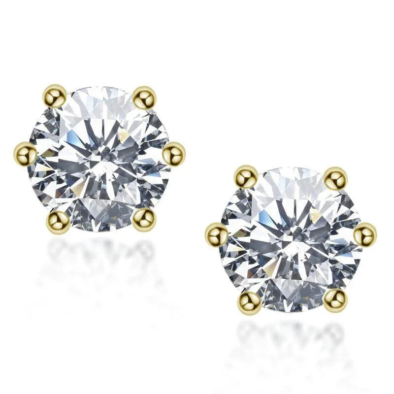 Vv- Heritage and Honor Collection: 1893 Meteor Crater Discovery Celestial Brilliance Moissanite Drop Earrings - vannveld