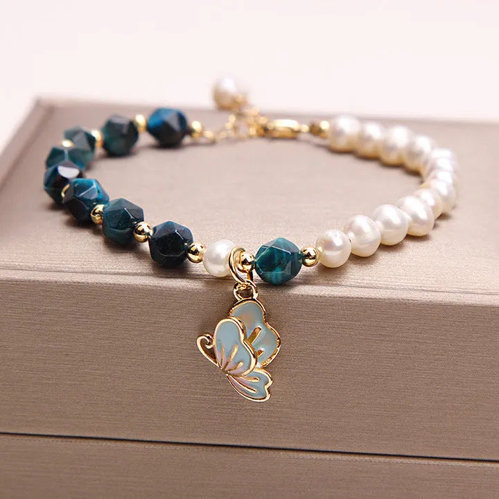 Vv- Immigration to the United States in 1800s: European Heritage Preserved Through Traditional Tigereye Pearl Braided Artistry - vannveld