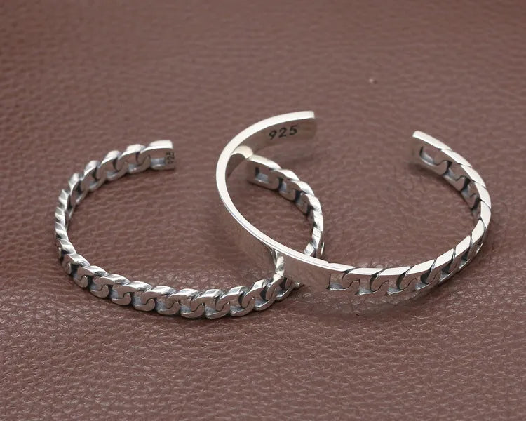 Vv- Immigration to the United States in 1800s: German Craftsmen's Legacy Sterling Silver bracelet, Celebrating Cultural Heritage - vannveld