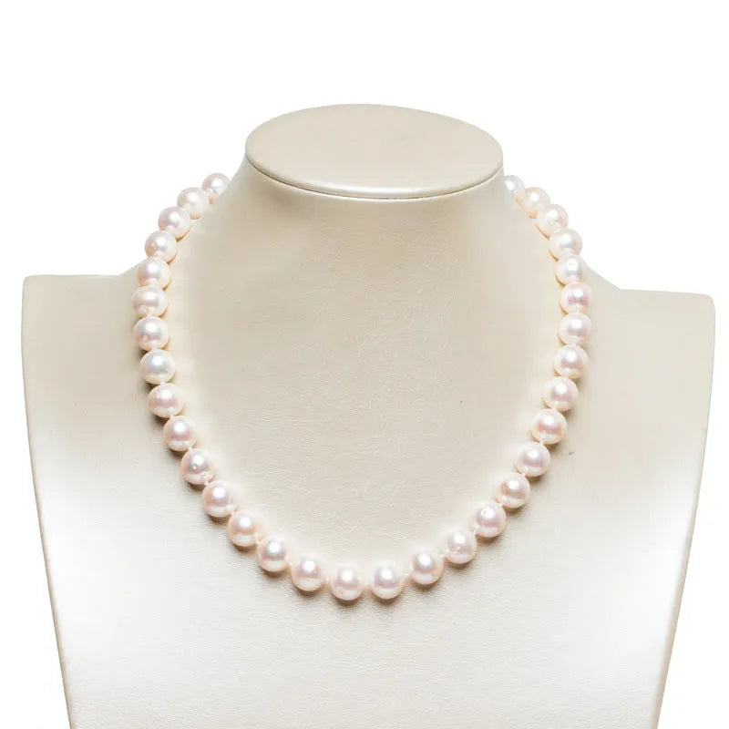 Vv- Information Age Collection: Digital Era Precision-Cut Freshwater Pearl Contemporary Maternal Chain - vannveld