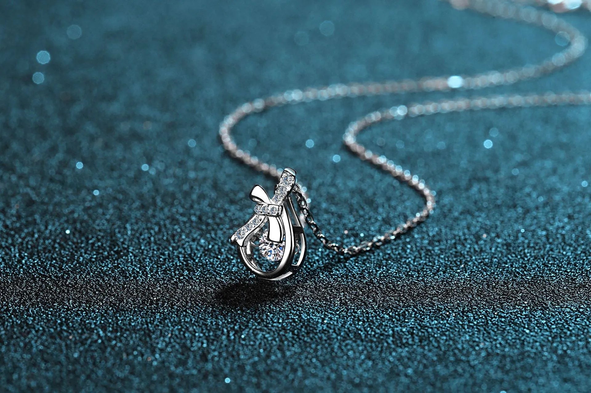 Vv- Modern Era Collection: Digital Age Sterling Silver (S925), Moissanite (30 points) Smart-Tech Pendant, Innovation Reimagined - vannveld