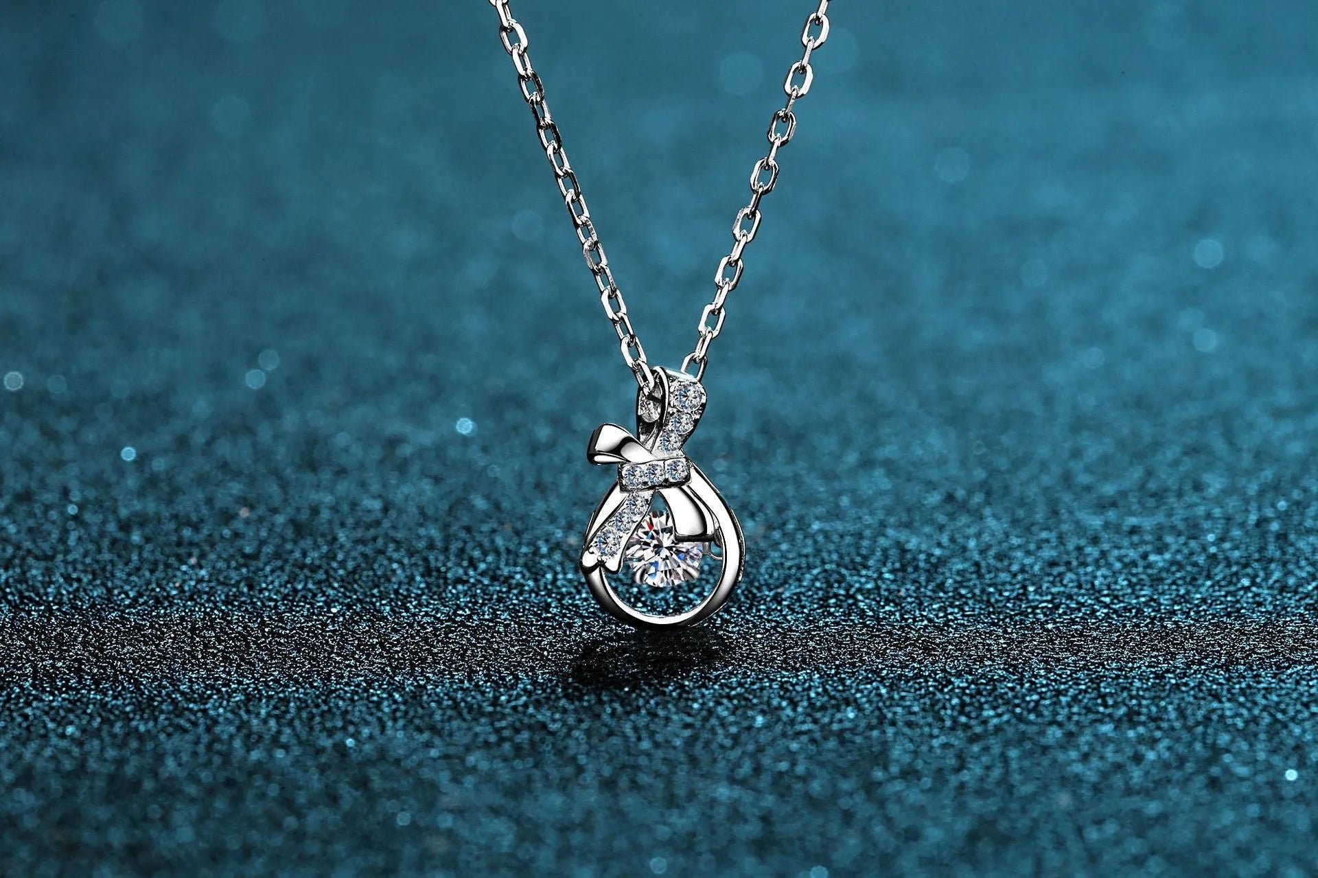 Vv- Modern Era Collection: Digital Age Sterling Silver (S925), Moissanite (30 points) Smart-Tech Pendant, Innovation Reimagined - vannveld