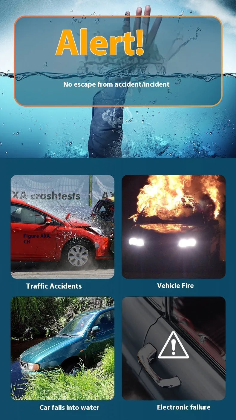 Vv- Modern Era Collection: Shattered Glass Resilience - Elastic Rope Bracelet with Tungsten Steel - vannveld