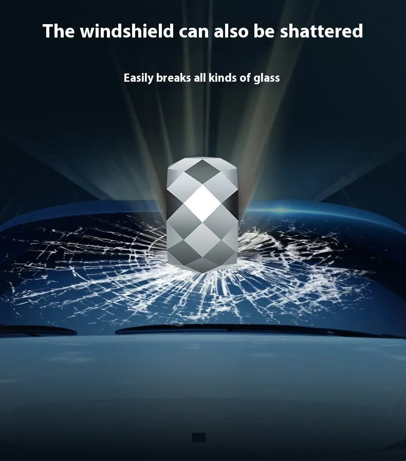 Vv- Modern Era Collection: Shattered Glass Resilience - Elastic Rope Bracelet with Tungsten Steel - vannveld