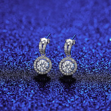 Vv- Modern Era Collection: Space-Age Moissanite Studs, Precision-Crafted in Laboratory-Perfect Sterling Silver - vannveld