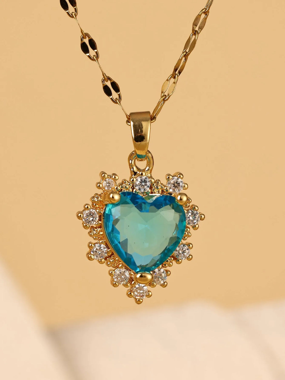 Vv- Space Age Collection: Earth's First Blue Portrait From Space Inspires Tourmaline Love Pendant - vannveld
