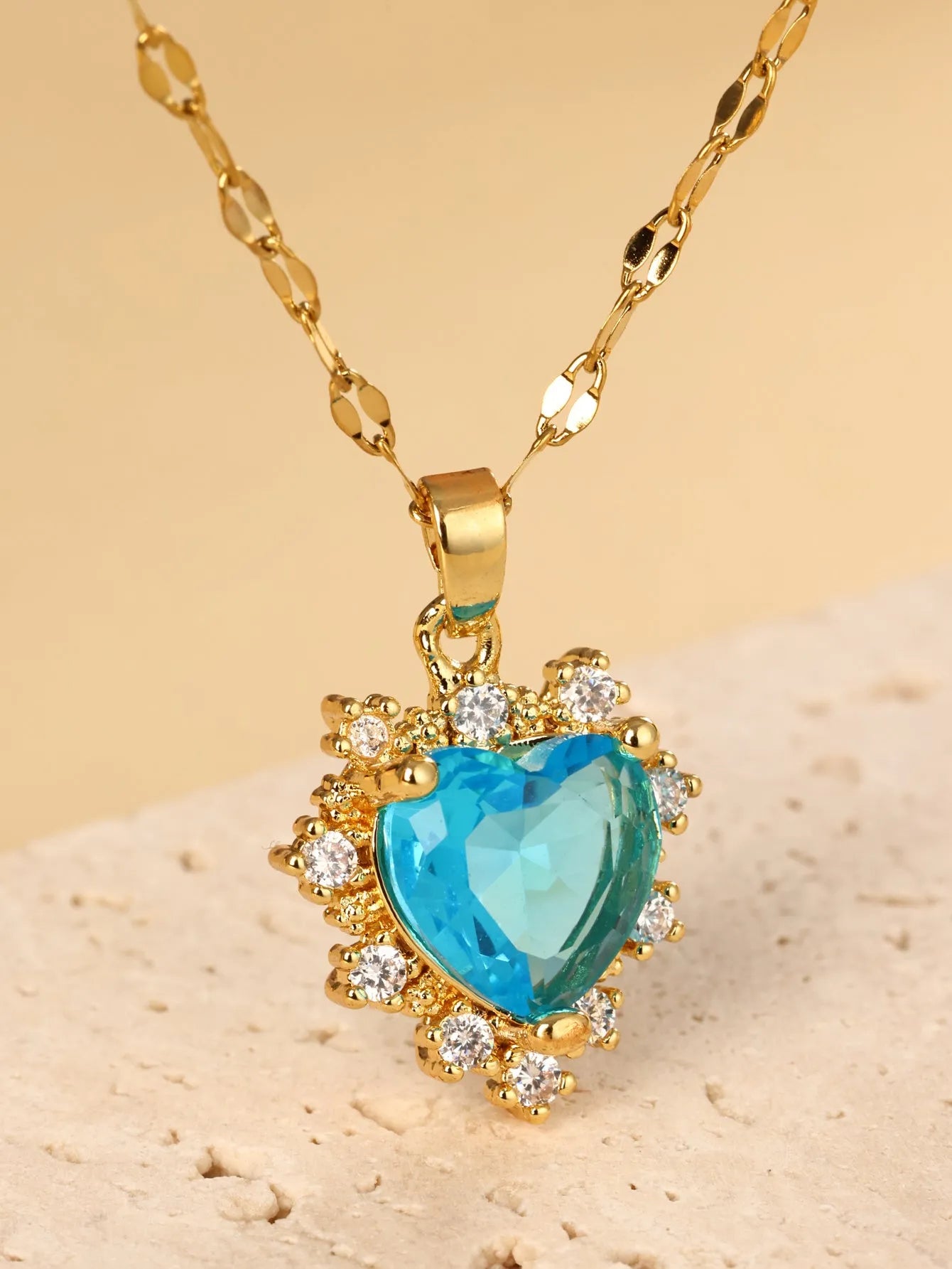 Vv- Space Age Collection: Earth's First Blue Portrait From Space Inspires Tourmaline Love Pendant - vannveld