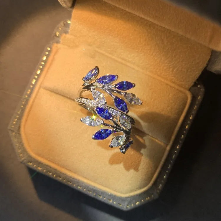 Vv- The American Diamond Collection - Colonial Sterling Silver Lab Diamond Ring - vannveld