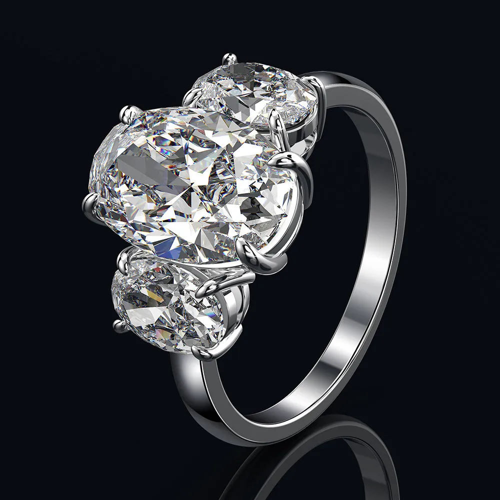 Vv- The American Diamond Collection - Lab Diamond: Edison-Era Innovation Meets Timeless Four-Prong White Gold Ring - vannveld