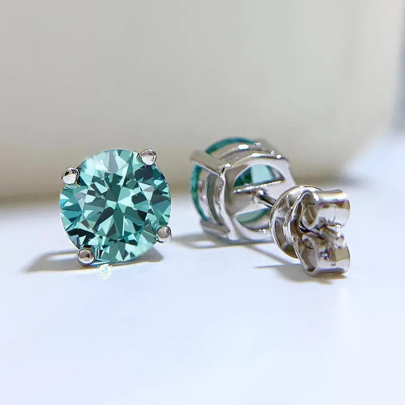 Vv- The American Diamond Collection -Lab Diamond: Like Edison's Light, These Sterling Silver Earrings Illuminate American Innovation - vannveld