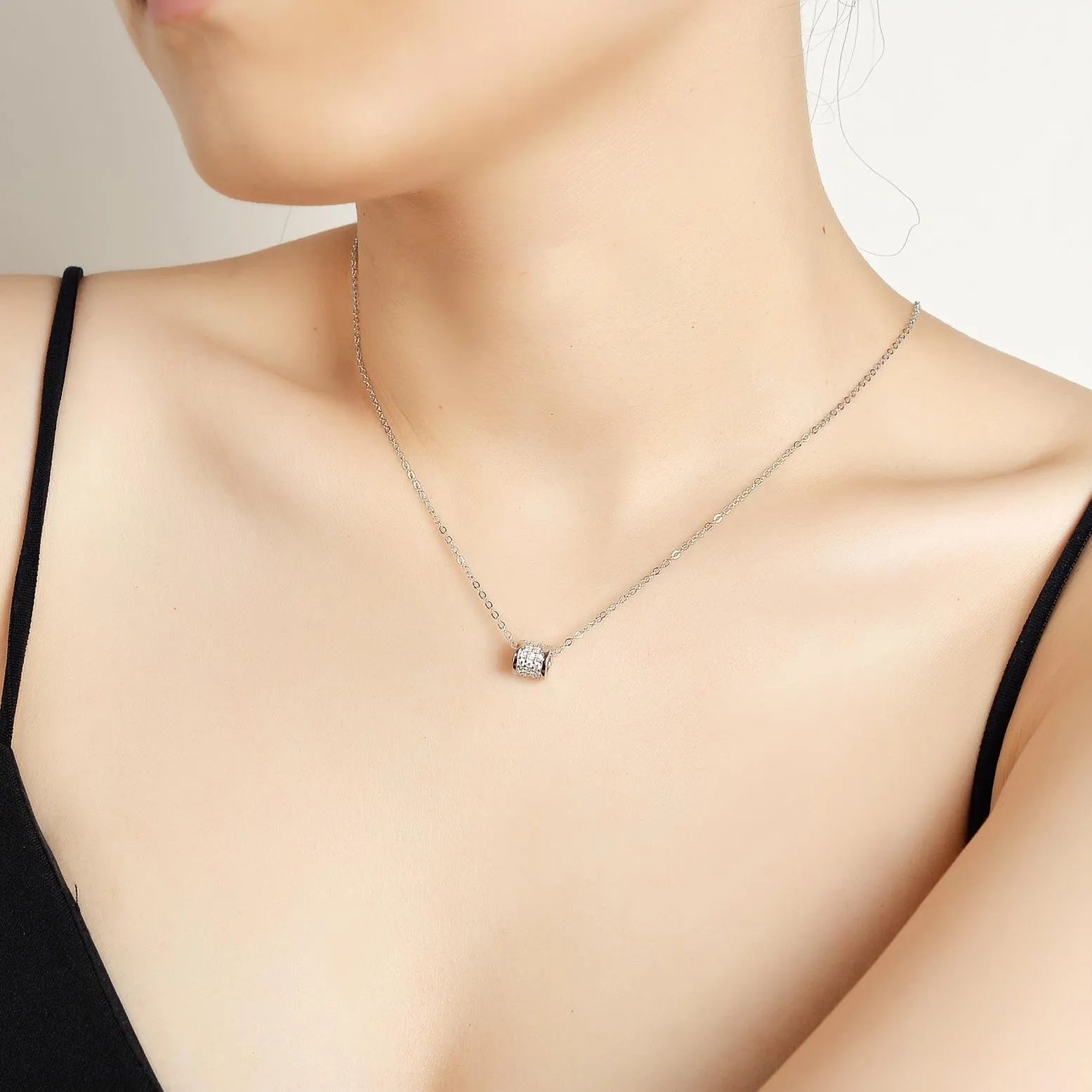 Vv- The Stellar Legacy Collection - Moissanite: Space-Age Brilliance Meets 1893 Meteorite Discovery Necklace - vannveld