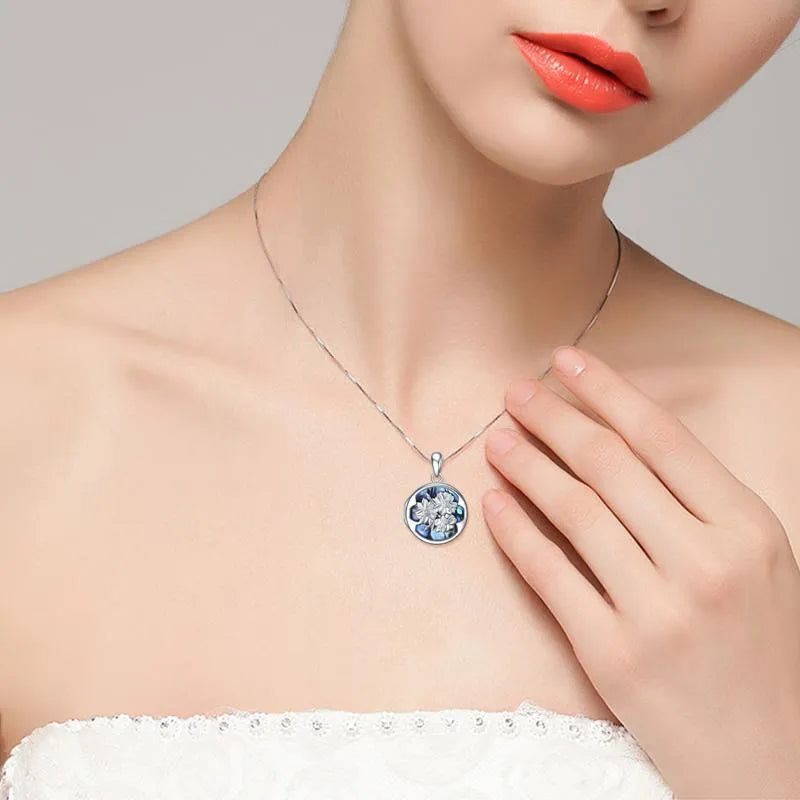 Vv- Union and Emancipation Collection: Blooming Freedom Locket - Civil War Era Sterling Silver Photo Pendant - vannveld