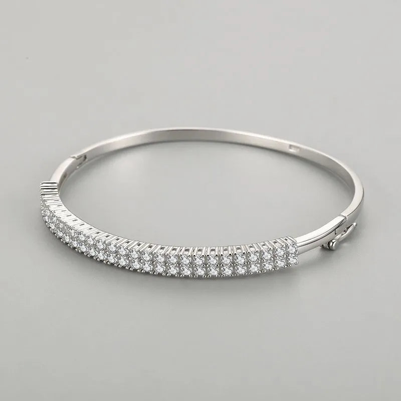 Vv- Union and Emancipation Collection: Forged in Starry Skies, Women's Diamond and Silver Bracelet - vannveld